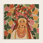 Polish Bride Wood Wall Art Gallery Image 1