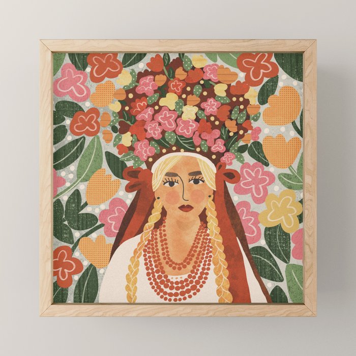Polish Bride Mini Art Print Gallery Image 1