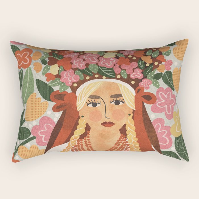 Polish Bride Rectangular Pillow Gallery Image 1
