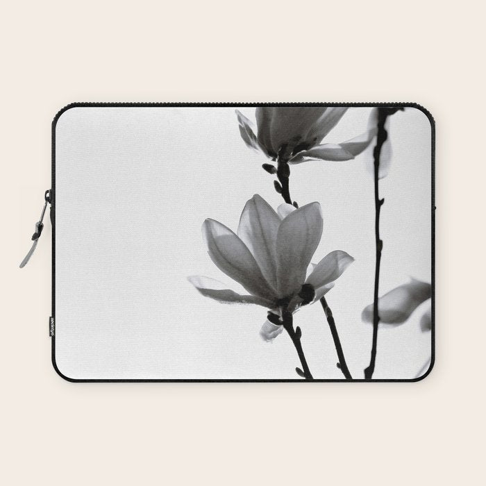 BLACK MAGNOLIA Laptop Sleeve Gallery Image 1
