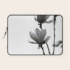 BLACK MAGNOLIA Laptop Sleeve Gallery Image 1