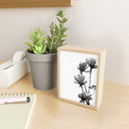 BLACK MAGNOLIA Mini Art Print Gallery Image 2