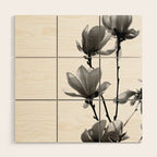 BLACK MAGNOLIA Wood Wall Art Gallery Image 1