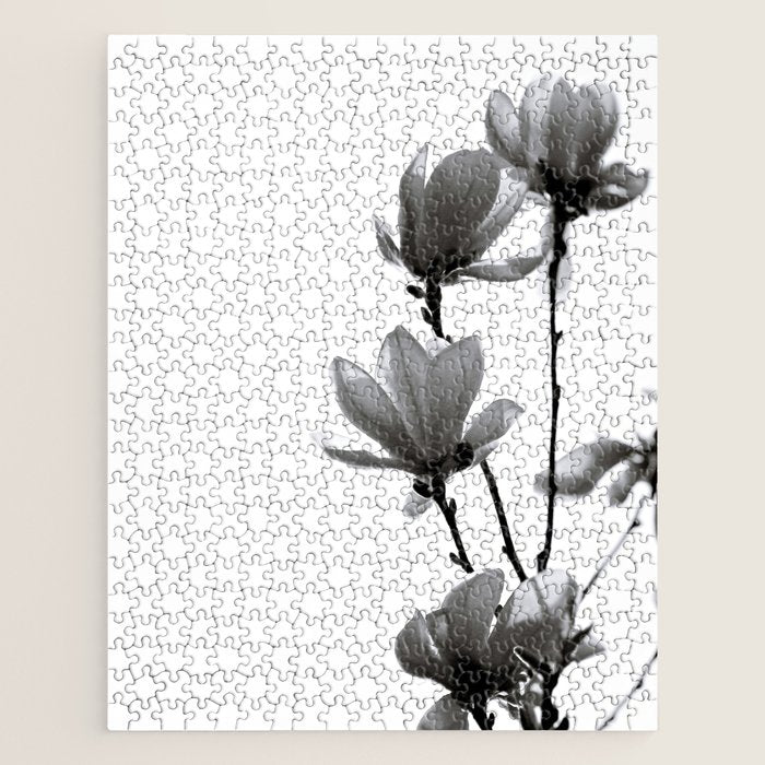 BLACK MAGNOLIA Jigsaw Puzzle Gallery Image 1