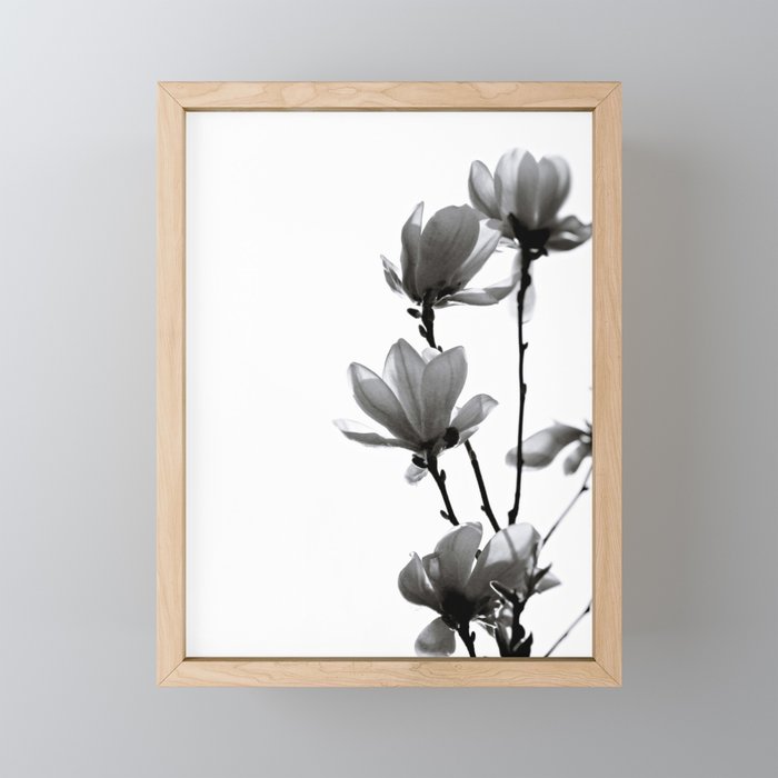 BLACK MAGNOLIA Mini Art Print Gallery Image 1