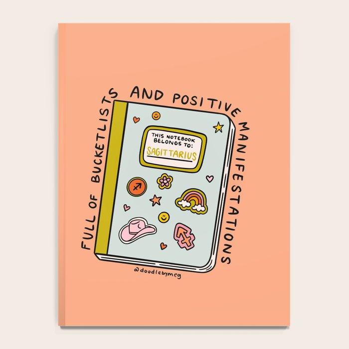 Sagittarius Notebook Notebook Gallery Image 4