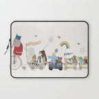 the rainbow parade Laptop Sleeve Gallery Image 1