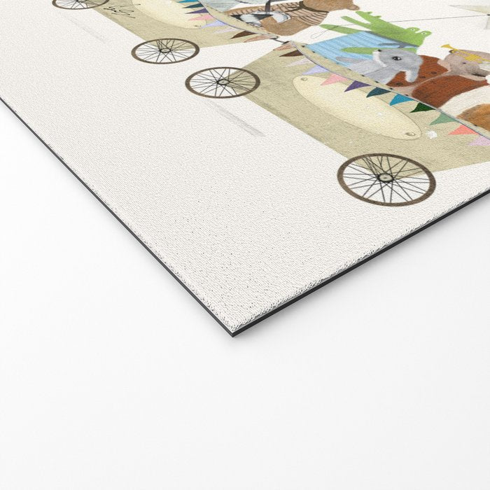 the rainbow parade Welcome Mat Gallery Image 2