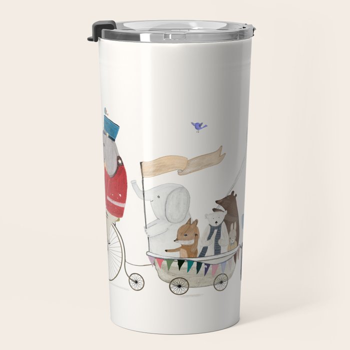 the rainbow parade Travel Mug Gallery Image 3
