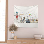 the rainbow parade Wall Tapestry Gallery Image 2