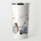the rainbow parade Travel Mug Gallery Image 1