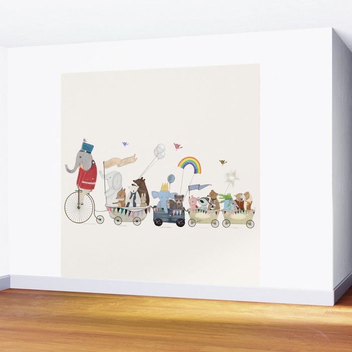 the rainbow parade Wall Mural Gallery Image 2