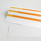 Beach Stripes Orange Yellow Wrapping Paper Gallery Image 2