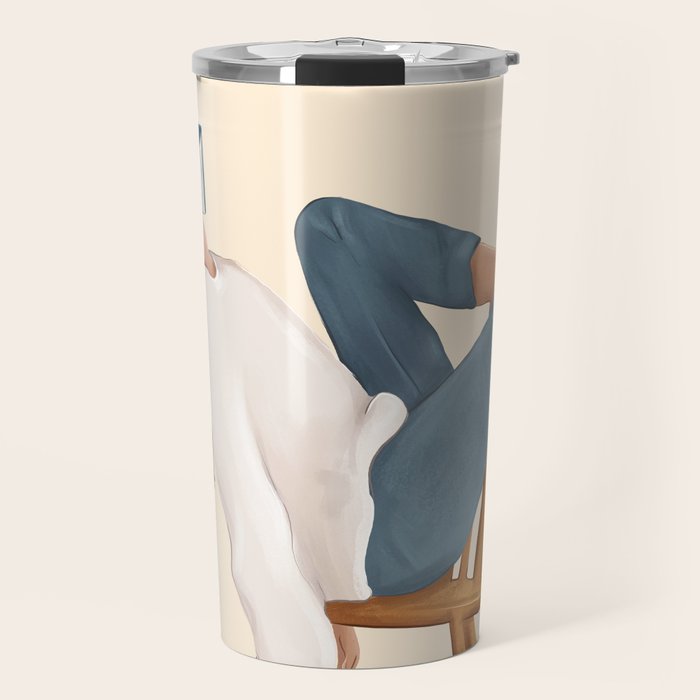 Lost in my books Travel Mug Gallery Image 1