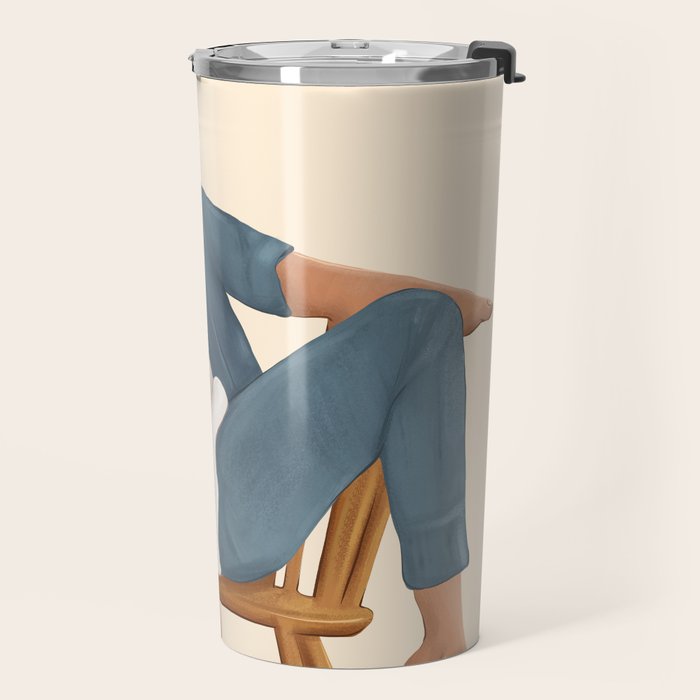 Lost in my books Travel Mug Gallery Image 2