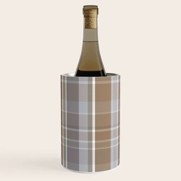Rustic Plaid Wine Chiller Gallery Image 1