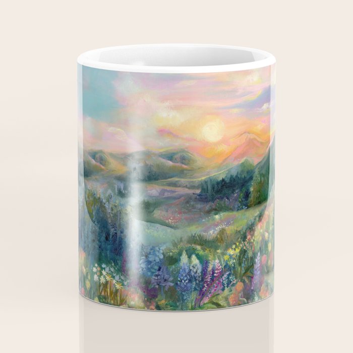 Sunset Landscape Coffee Mug Gallery Image 4