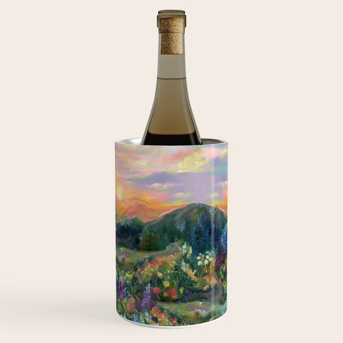 Sunset Landscape Wine Chiller Gallery Image 3