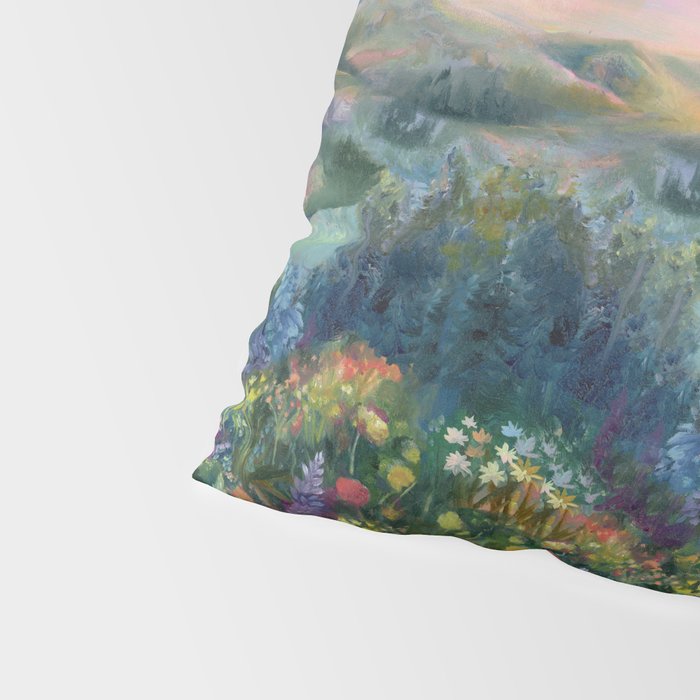Sunset Landscape Pillow Sham Gallery Image 4