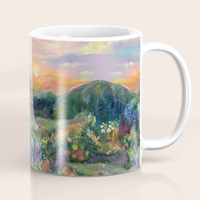 Sunset Landscape Coffee Mug Gallery Image 1