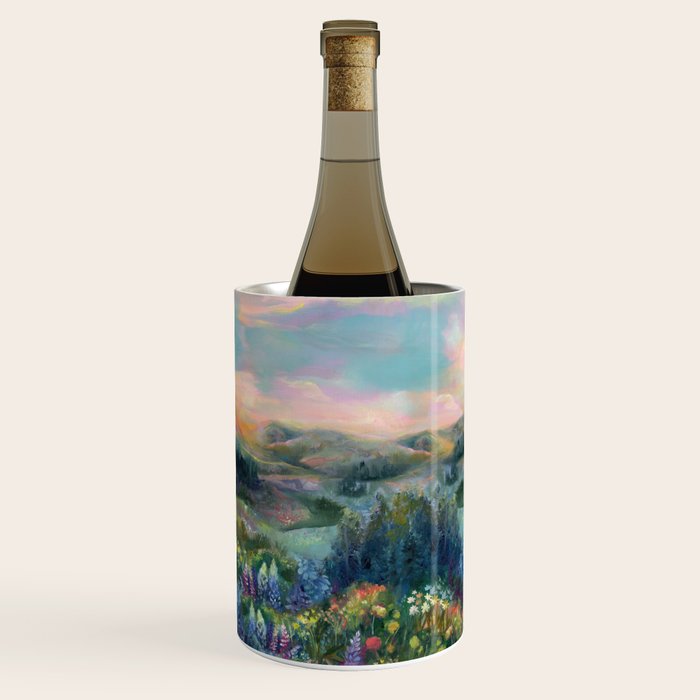 Sunset Landscape Wine Chiller Gallery Image 2