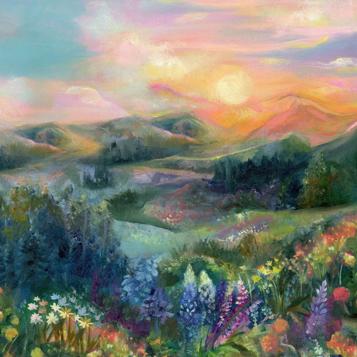 Sunset Landscape Coffee Mug Gallery Image 2