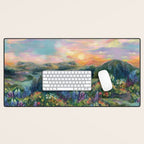 Sunset Landscape Desk Mat Gallery Image 1