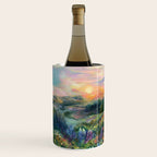 Sunset Landscape Wine Chiller Gallery Image 1