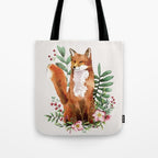 Autumn Fox II Tote Bag Gallery Image 1