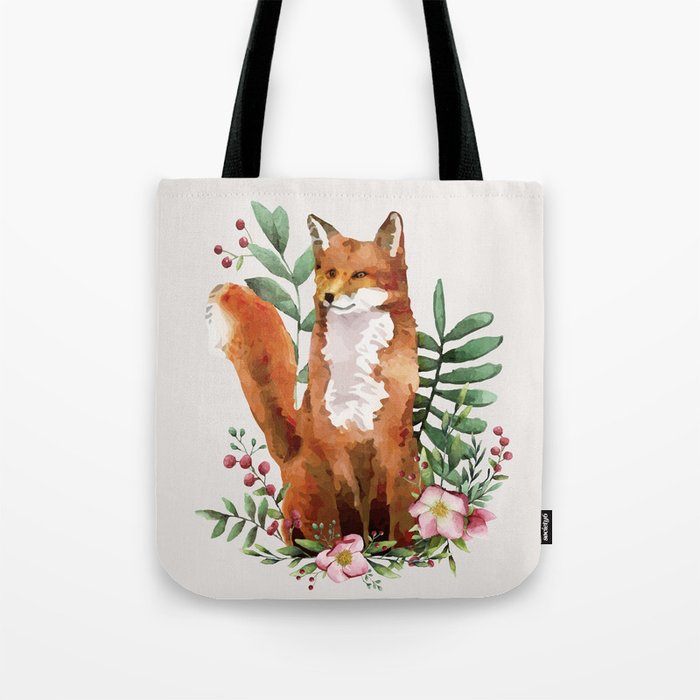 Autumn Fox II Tote Bag Gallery Image 1