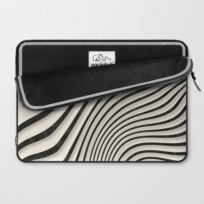 Movement of Lines 6 Laptop Sleeve Gallery Image 2