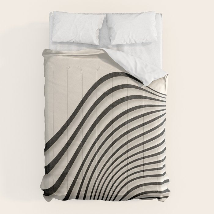 Movement of Lines 6 Comforter Gallery Image 6