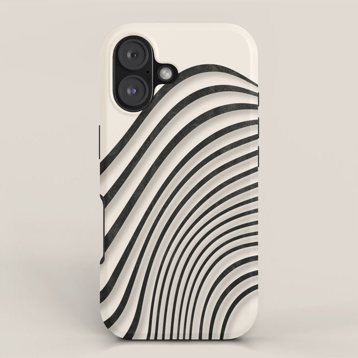Movement of Lines 6 iPhone Case Gallery Image 1