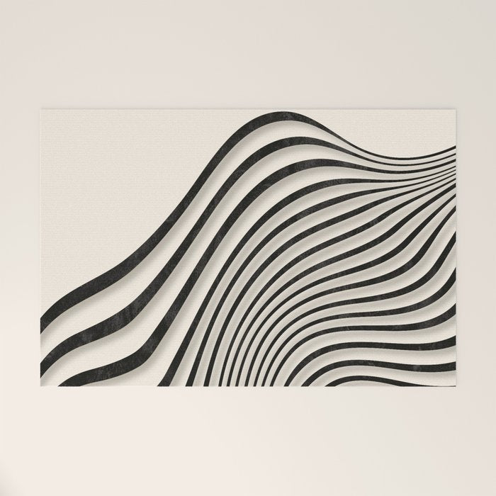 Movement of Lines 6 Welcome Mat Gallery Image 1