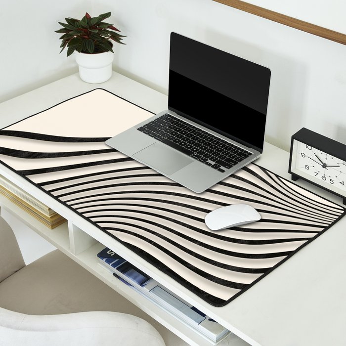 Movement of Lines 6 Desk Mat Gallery Image 2