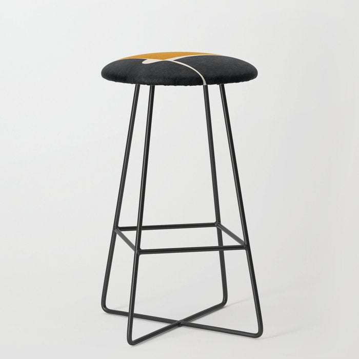 Modern Abstract Minimal Shapes 216 Stool Gallery Image 1