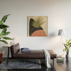 Tropical Leaf- Abstract Art 5 Wood Wall Art Gallery Image 2