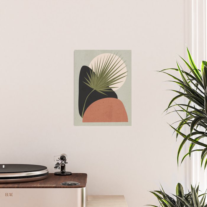 Tropical Leaf- Abstract Art 5 Poster Gallery Image 2