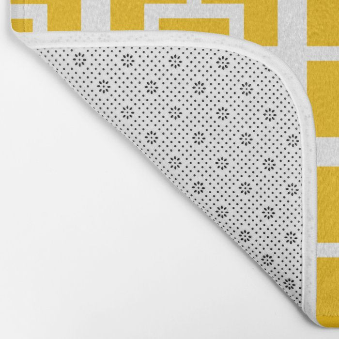 Mid Century Pattern 01A Bath Mat Gallery Image 2