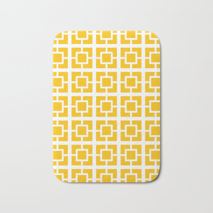 Mid Century Pattern 01A Bath Mat Gallery Image 1