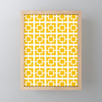 Mid Century Pattern 01A Mini Art Print Gallery Image 1