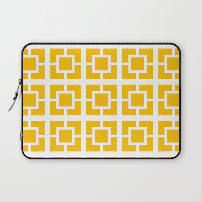 Mid Century Pattern 01A Laptop Sleeve Gallery Image 1