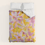 Watercolor Blooms #2 Duvet Cover Gallery Image 6