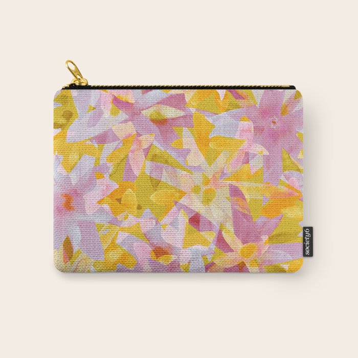Watercolor Blooms #2 Carry All Pouch Gallery Image 1
