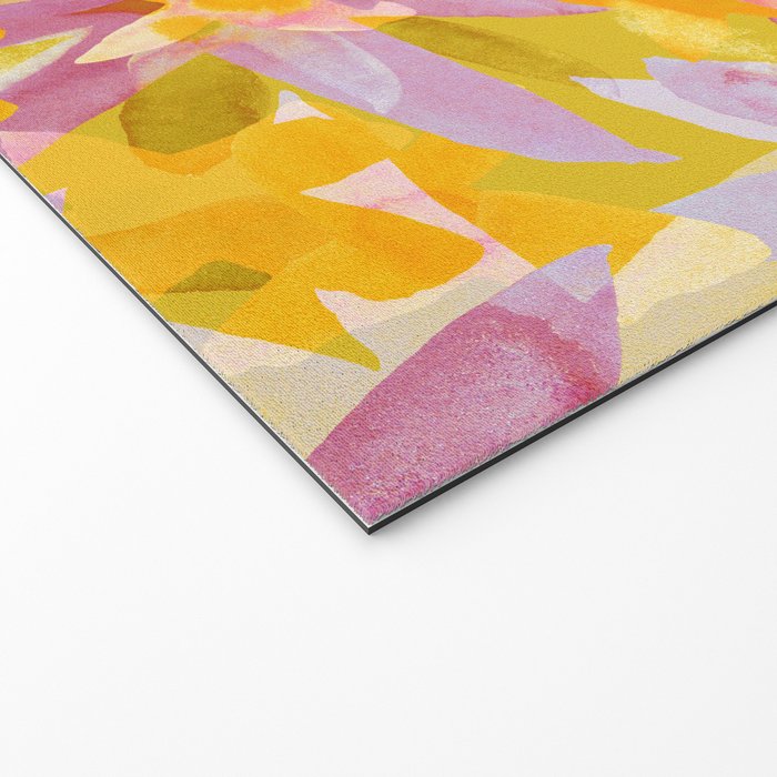 Watercolor Blooms #2 Welcome Mat Gallery Image 2