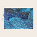 Blue Feathers Laptop Sleeve Gallery Image 1