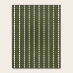 Dashed Lines (Olive Green) Notebook Gallery Image 4