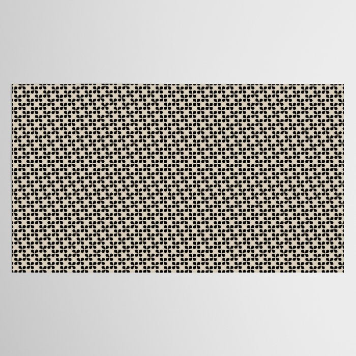 Minimalist Japanese Floral Pattern Tablecloth Gallery Image 2