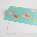 BUBBLEGUM GOLDFISH Wrapping Paper Gallery Image 2