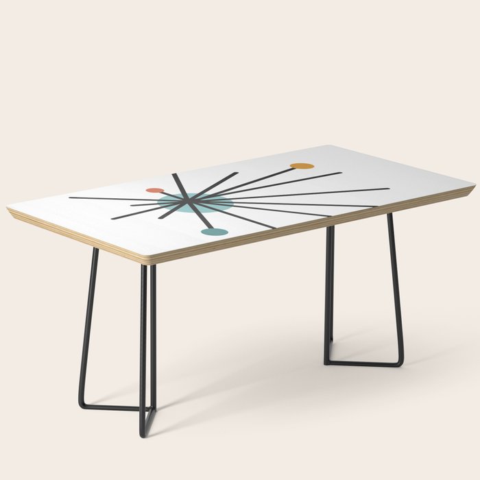 Vintage Atomic Age Mid Century Modern Coffee Table Gallery Image 1